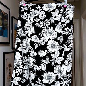 Strapless Floral Print Fitted Mini Dress 3X NWT